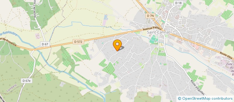 localisation de l'entreprise MMAK - BIS  SAINT-CANNAT