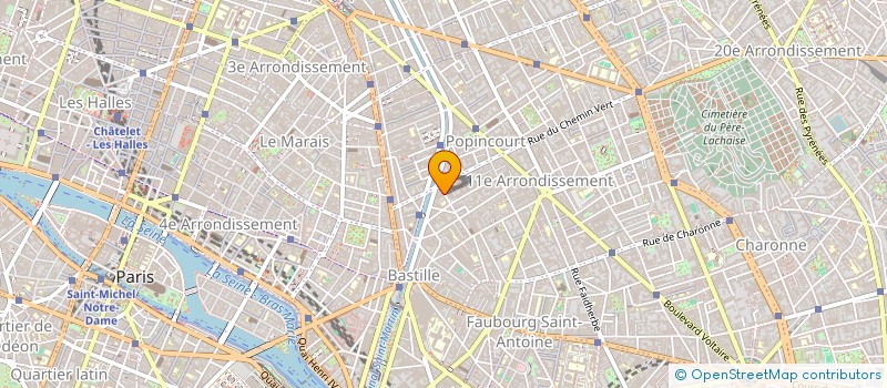 localisation de l'entreprise MMARC  PARIS