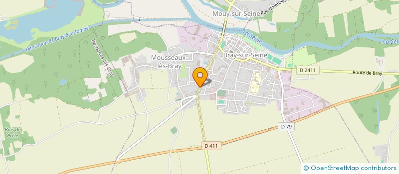 localisation de l'entreprise MMAT  MOUSSEAUX-LES-BRAY