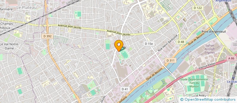 localisation de l'entreprise MMAYS à ARGENTEUIL