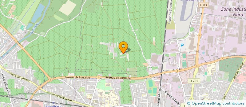 localisation de l'entreprise MMB à COLMAR
