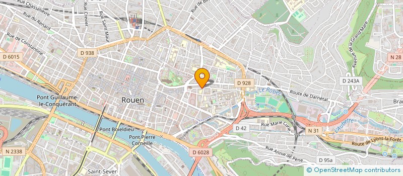 localisation de l'entreprise MMB à ROUEN