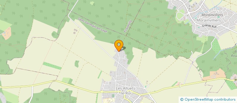 localisation de l'entreprise MMB  LES ALLUETS-LE-ROI