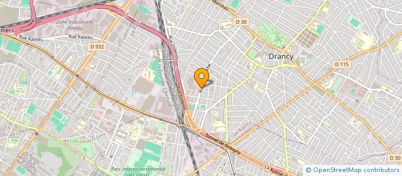 localisation de l'entreprise MMB BATIMENTS à DRANCY