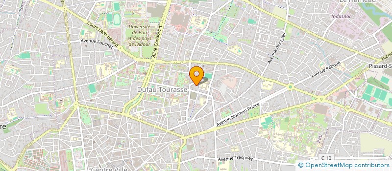 localisation de l'entreprise MMBAT à PAU
