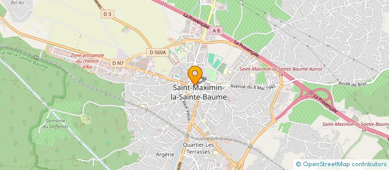 localisation de l'entreprise MMBB  SAINT-MAXIMIN-LA-SAINTE-BAUME