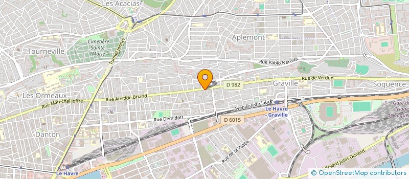 localisation de l'entreprise MMBC à LE HAVRE