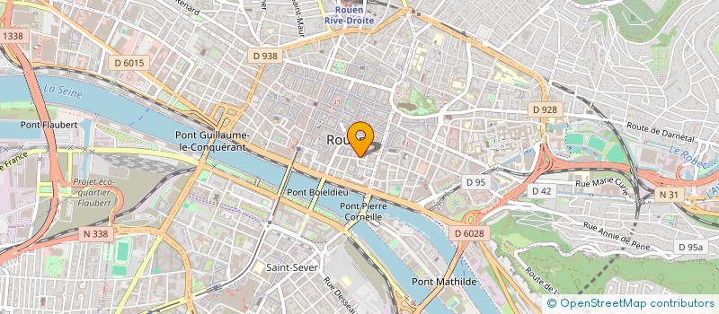 localisation de l'entreprise MMBG CONSEIL DISTRIBUTION  ROUEN