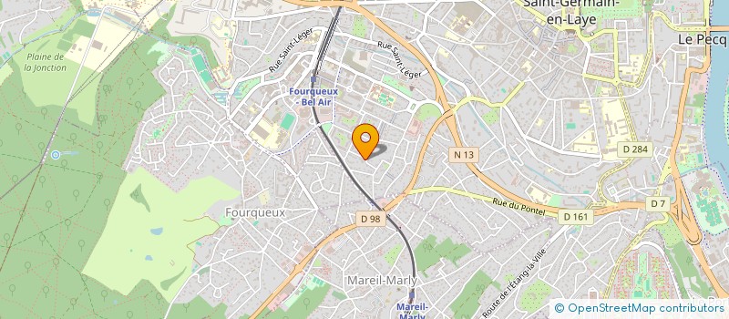 localisation de l'entreprise MMBM  SAINT-GERMAIN-EN-LAYE