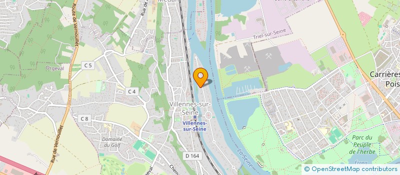 localisation de l'entreprise MMBT  VILLENNES-SUR-SEINE