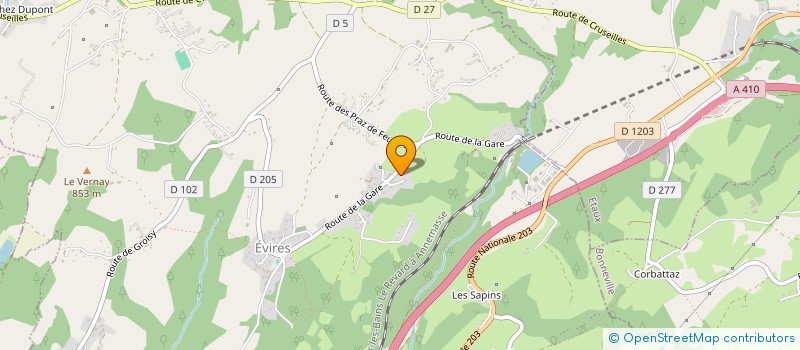 localisation de l'entreprise MMC  GROISY