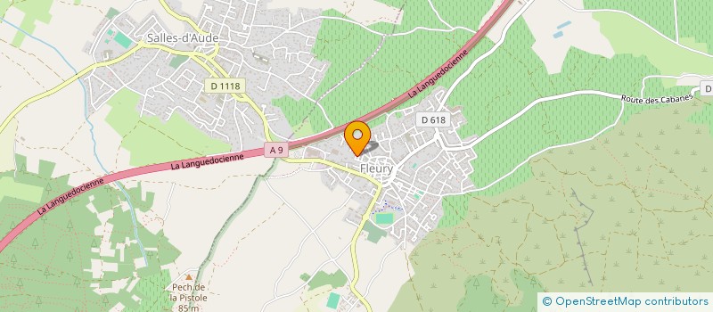 localisation de l'entreprise MMC  FLEURY