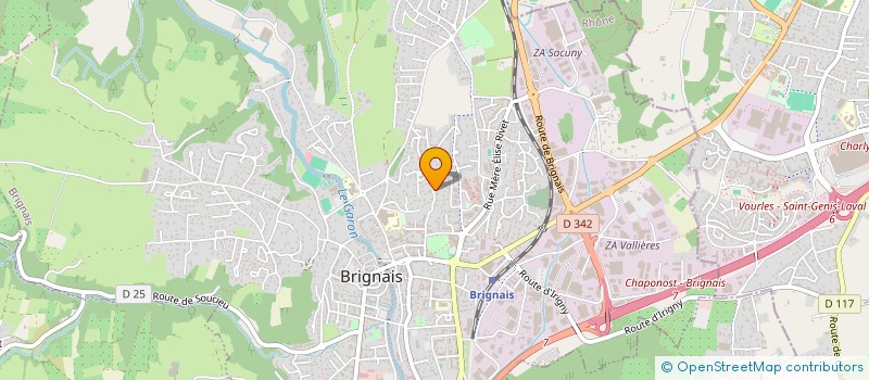 localisation de l'entreprise MMC  BRIGNAIS