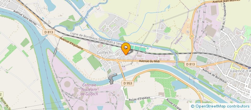 localisation de l'entreprise MMC à GOLFECH