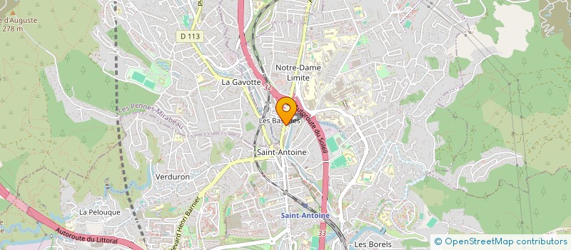 localisation de l'entreprise MMC à MARSEILLE