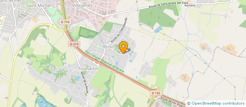 localisation de l'entreprise MMC  GUERANDE