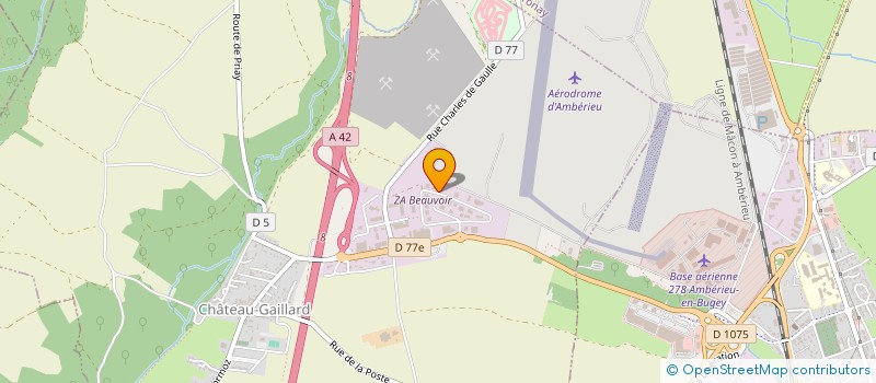 localisation de l'entreprise MMC à CHATEAU-GAILLARD