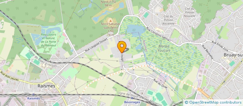 localisation de l'entreprise MMC  RAISMES