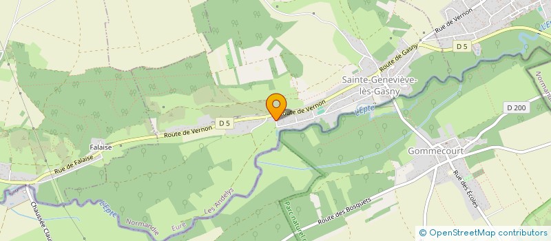 localisation de l'entreprise MMC à SAINTE-GENEVIEVE-LES-GASNY