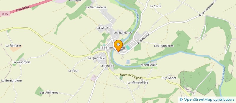 localisation de l'entreprise MMC  JAZENEUIL