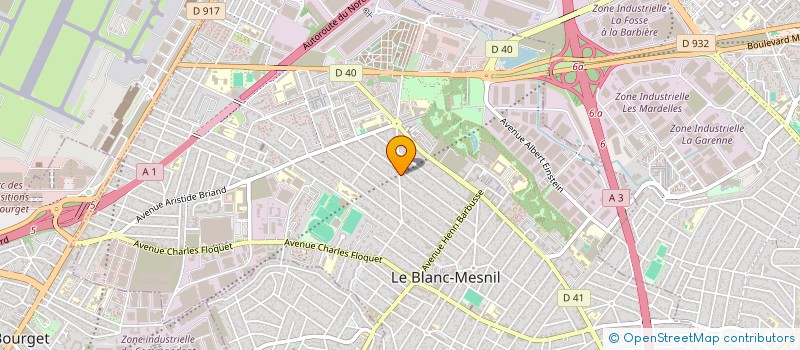 localisation de l'entreprise MMC à LE BLANC-MESNIL
