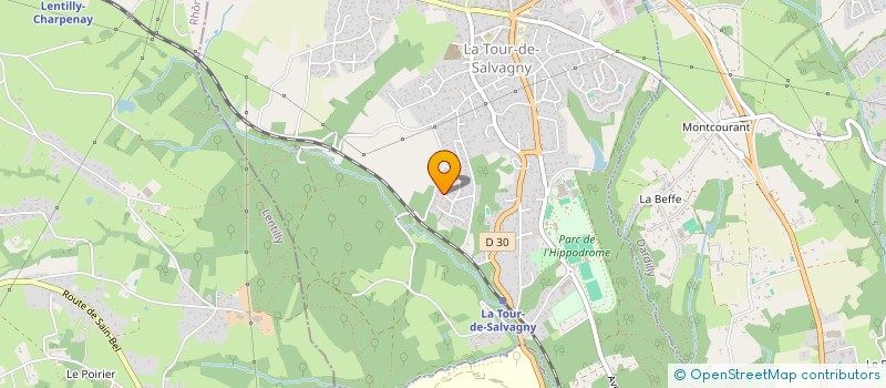 localisation de l'entreprise MMC  LA TOUR-DE-SALVAGNY