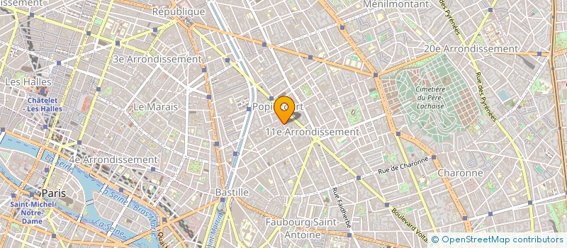 localisation de l'entreprise MMC  PARIS