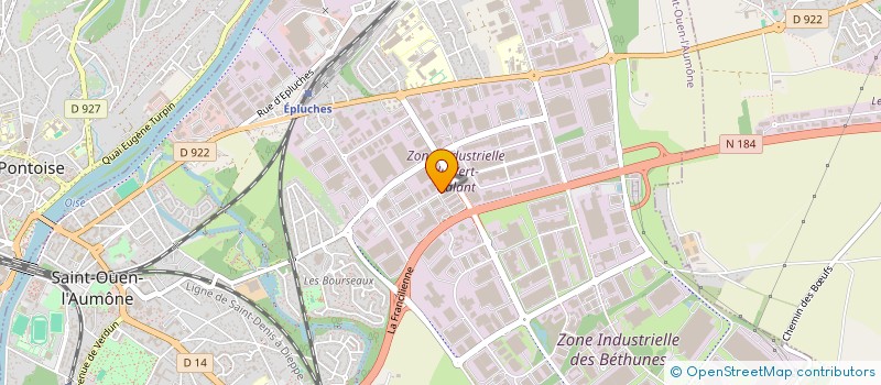 localisation de l'entreprise MMC AUTO  SAINT-OUEN-L'AUMONE