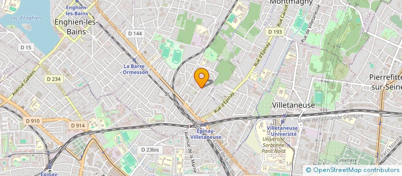 localisation de l'entreprise MMC AUTOMOBILES  DEUIL-LA-BARRE