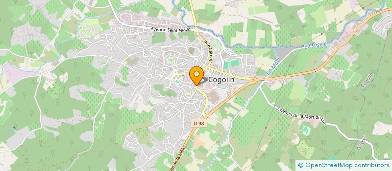 localisation de l'entreprise MMC CONNECT à COGOLIN