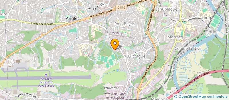 localisation de l'entreprise MMC CONSEILS à ANGLET
