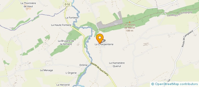 localisation de l'entreprise MMC DISTRIBUTION à TESSY-BOCAGE