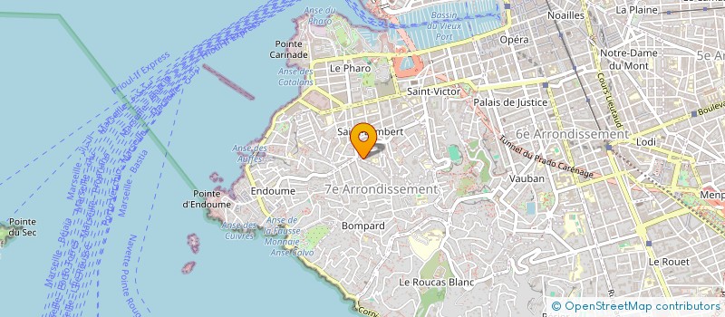 localisation de l'entreprise MMC'EYEWEAR à MARSEILLE
