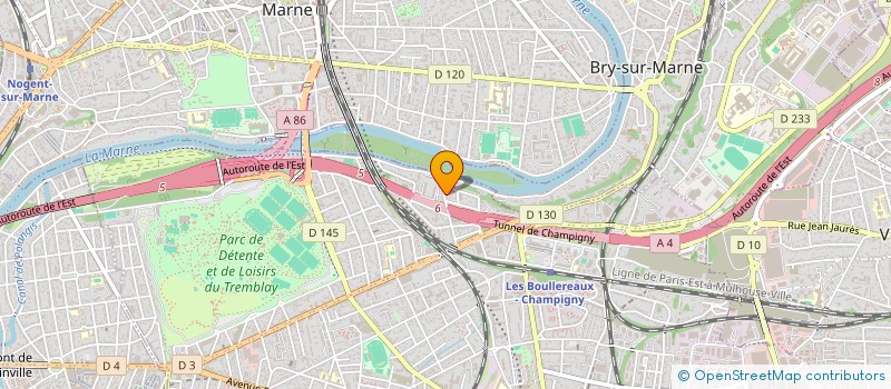 localisation de l'entreprise MMC FRANCE à CHAMPIGNY-SUR-MARNE