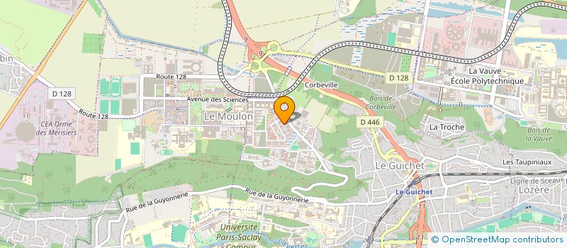 localisation de l'entreprise MMC METAL FRANCE à ORSAY