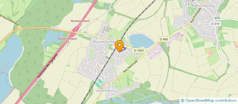 localisation de l'entreprise MMC TRADING  ROUNTZENHEIM-AUENHEIM