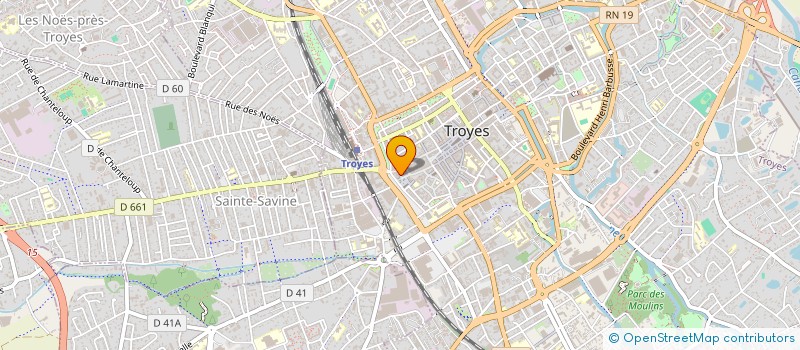 localisation de l'entreprise MMCA à TROYES