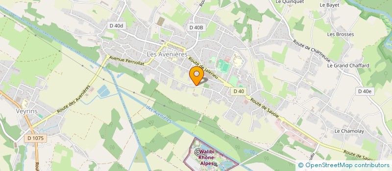 localisation de l'entreprise MMCE  LES AVENIERES VEYRINS-THUELLIN