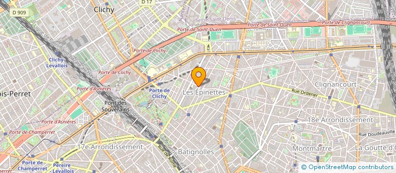 localisation de l'entreprise MMCF  PARIS