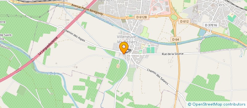 localisation de l'entreprise MMCHR à VILLENEUVE-LES-BEZIERS