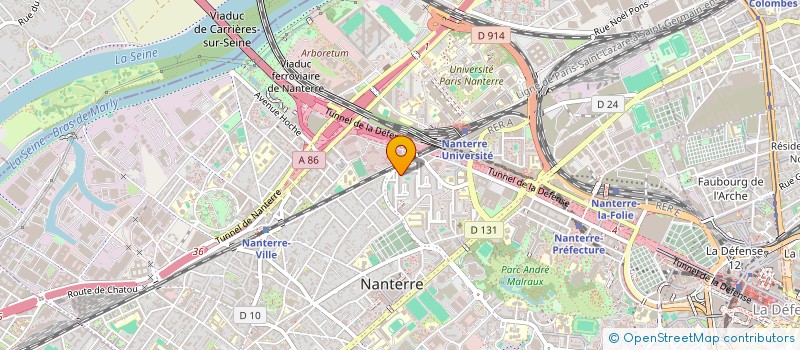 localisation de l'entreprise MMCIBIMMO  NANTERRE