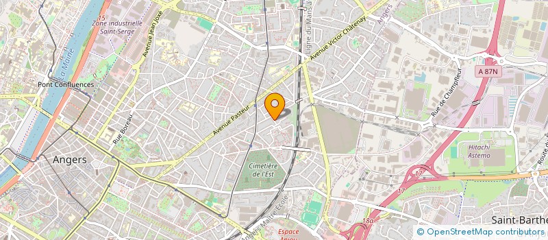 localisation de l'entreprise MMCS à ANGERS