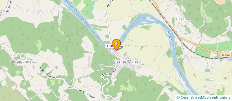 localisation de l'entreprise MMCT  ALLAS-LES-MINES