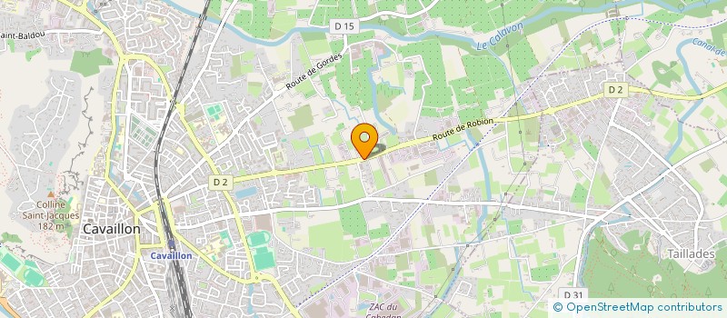 localisation de l'entreprise MMD  CAVAILLON