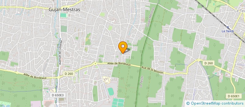 localisation de l'entreprise MMD  GUJAN-MESTRAS