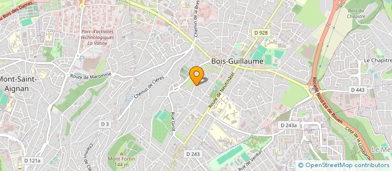 localisation de l'entreprise MMD à BOIS-GUILLAUME