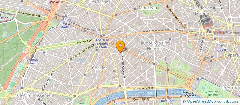 localisation de l'entreprise MMD - MARYAM MAHDAVI DESIGN  PARIS