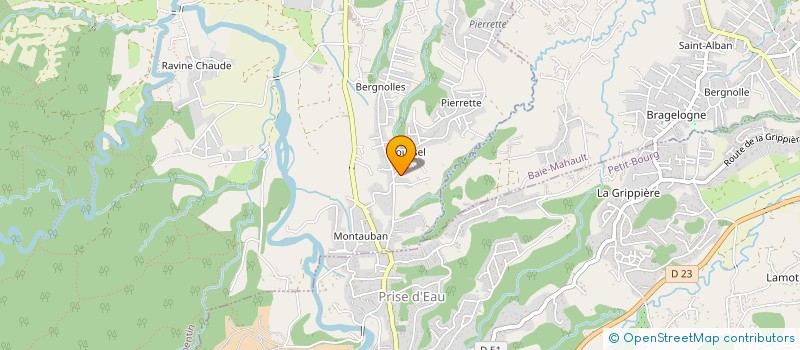 localisation de l'entreprise MMD TRADING 23  LAMENTIN