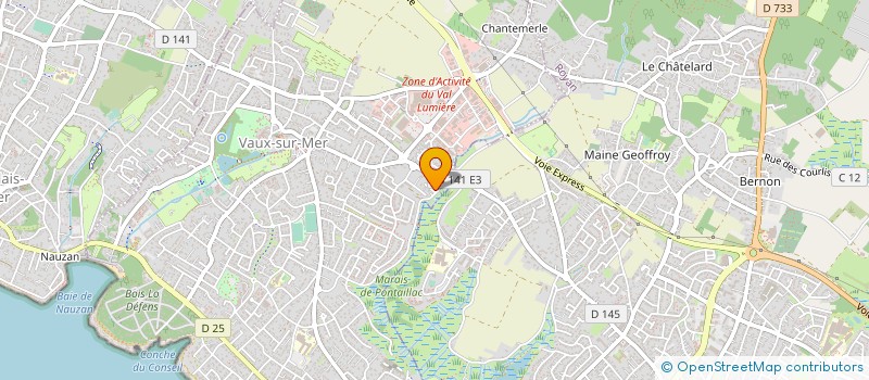 localisation de l'entreprise MMDB  ROYAN