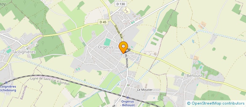 localisation de l'entreprise MMDP IMMO  ORGERUS